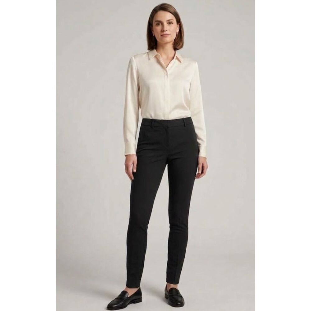 New Old Navy Mid-Rise Pixie Skinny Ankle Pants Black Women's Size 6